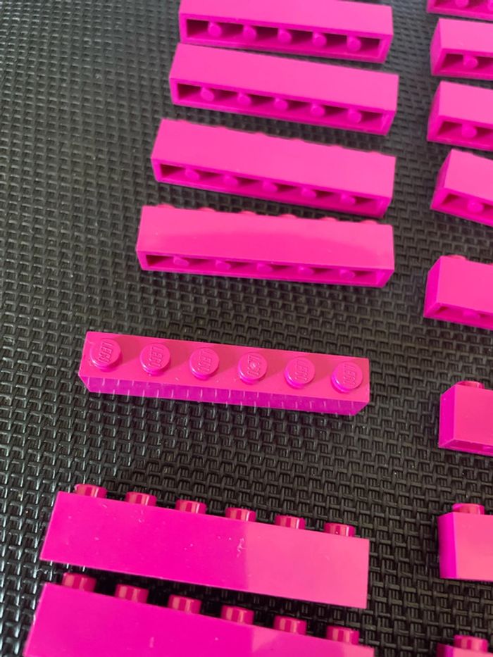 Lego lot vrac briques rose foncé Fuchsia officiel pièces détachées city ideas creator Harry Potter - photo numéro 9