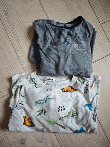 2 pyjamas manches longues pentalons 5a
