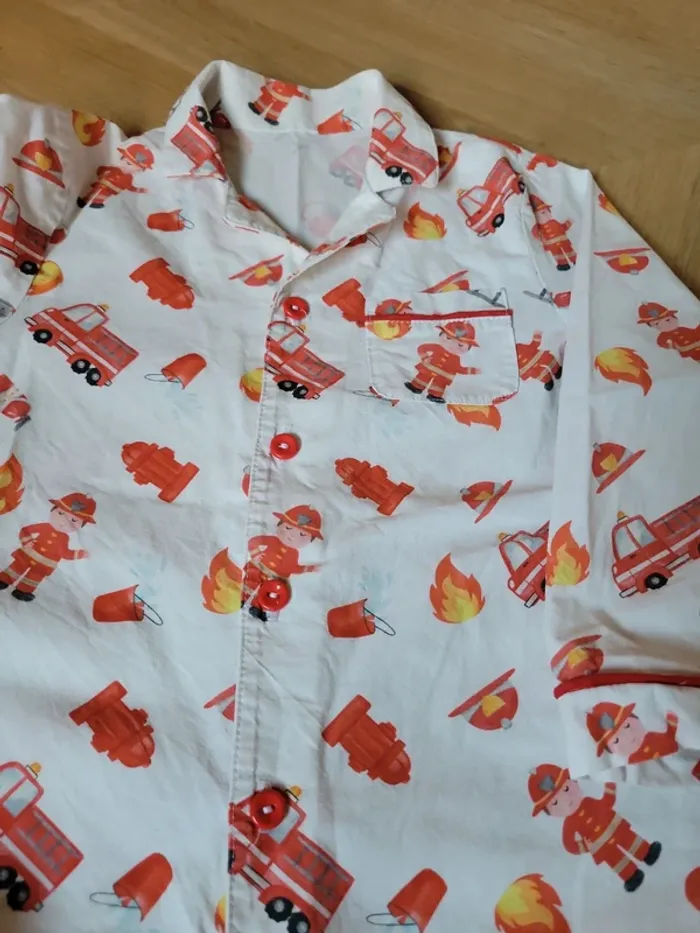 Pyjama pompier - photo numéro 2