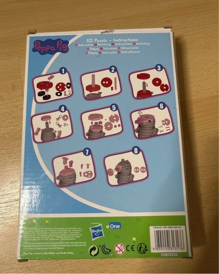 Puzzle 3D Peppa pig - photo numéro 2