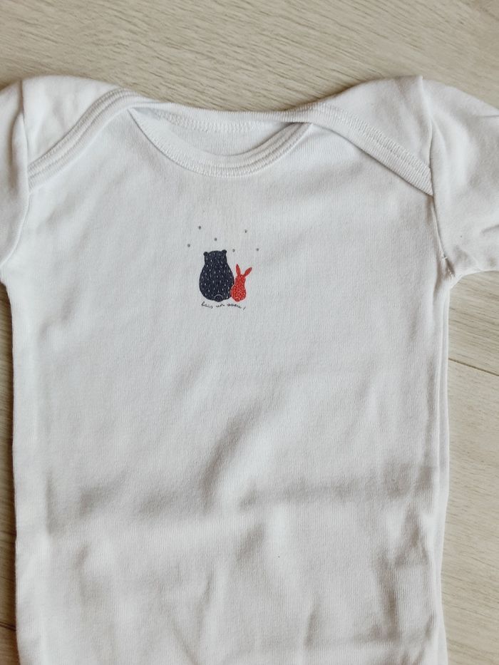 Vêtement bébé mixte garçon fille body manches longues Cadet Rousselle 18 mois - photo numéro 2