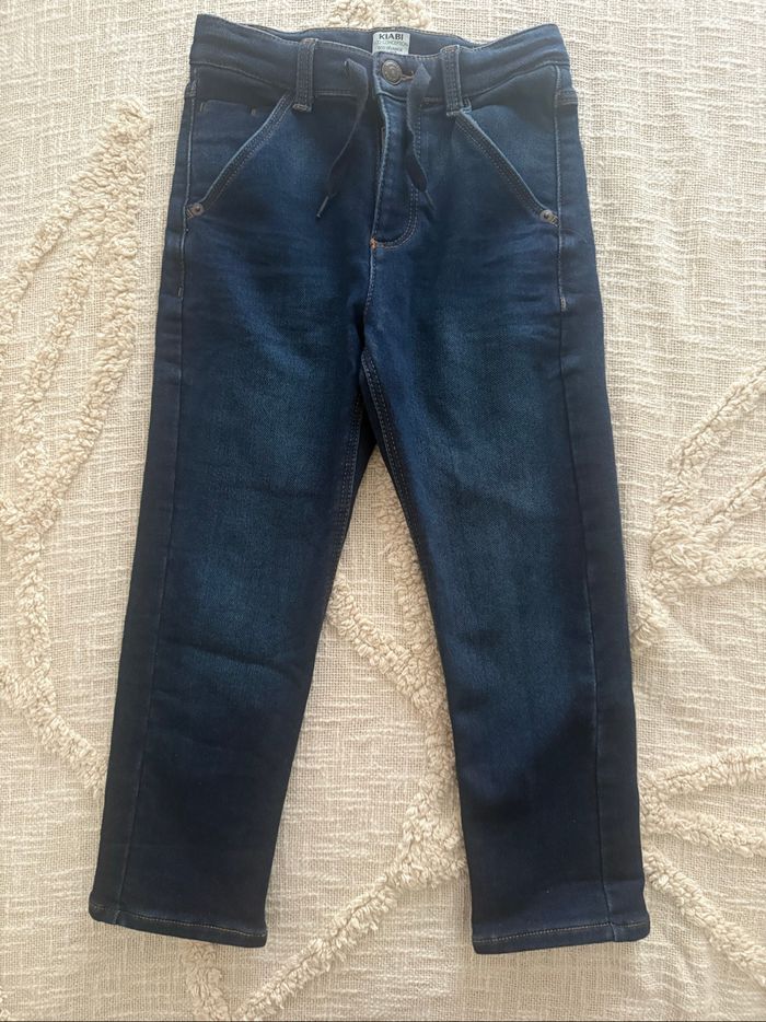 Jean slim garçon 7 ans bleu brut Kiabi