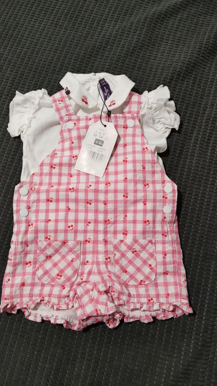 Ensemble bébé fille 6 mois, sergent major