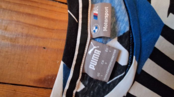 T-shirt puma BMW  taille L - photo numéro 3