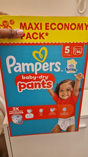 Couches pampers pants taille 5