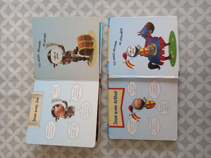 Lot 2 livres P’tit Garçon / P’tit Héros – Le Pirate & Le Chevalier - photo numéro 5