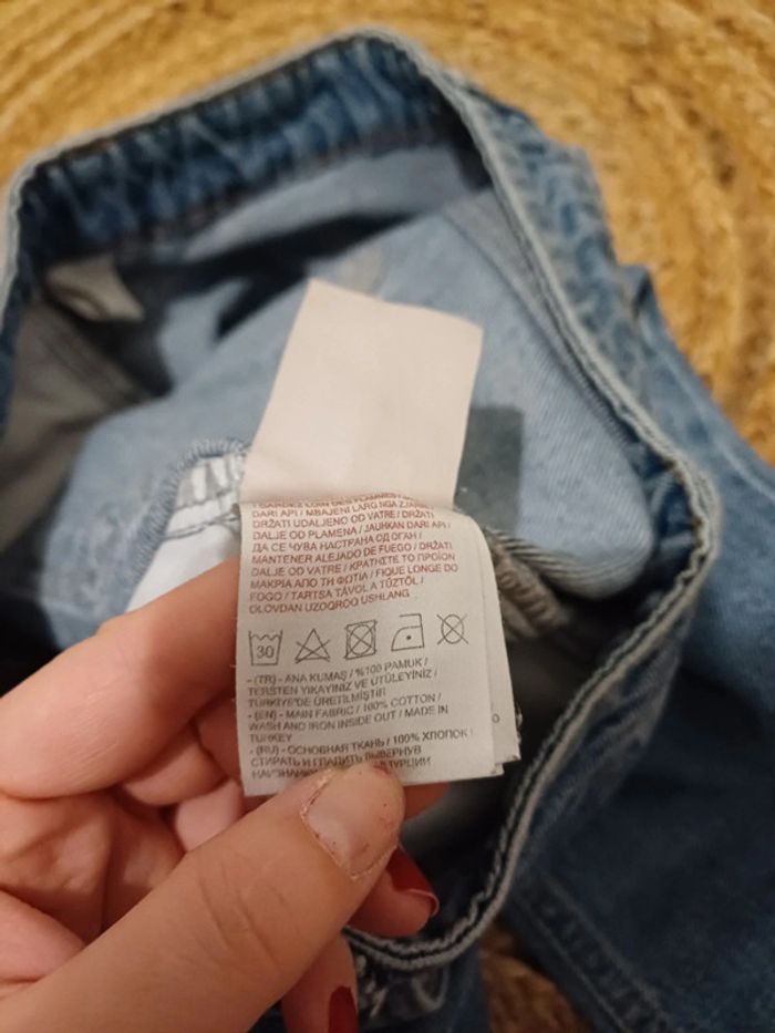 Jean bleu taille haute bleu clair LC Waikiki taille S/M 36/38 - photo numéro 9