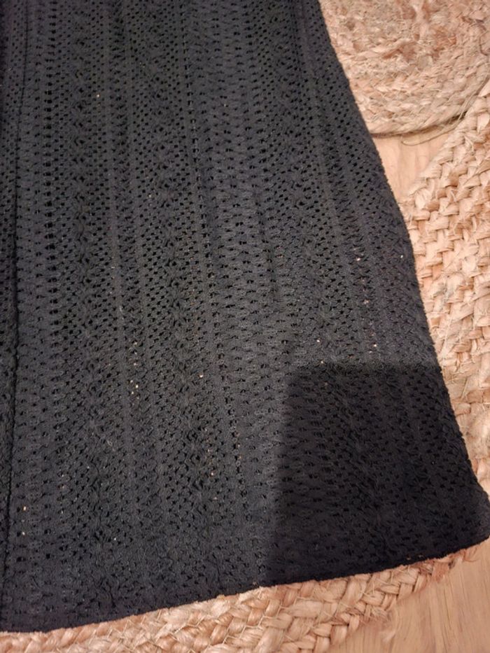 Pantalon noir en dentelle neuf Daphnea taille S 36 - photo numéro 2