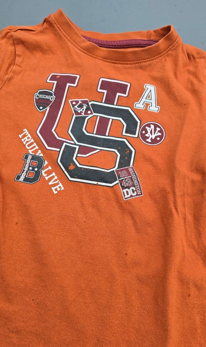 Tee-shirt ML 4 ans garcon kiabi - photo numéro 2