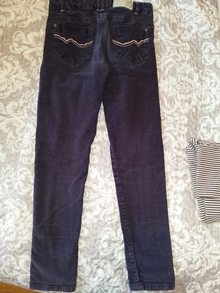 Lot d'un tee-shirt col roulé Okaidi et un pantalon velours Sergent Major - photo numéro 8