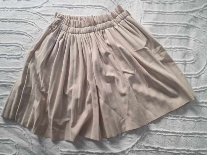 Jupe type écolière beige taille XS