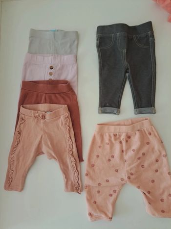 Lot leggings pantalon fille