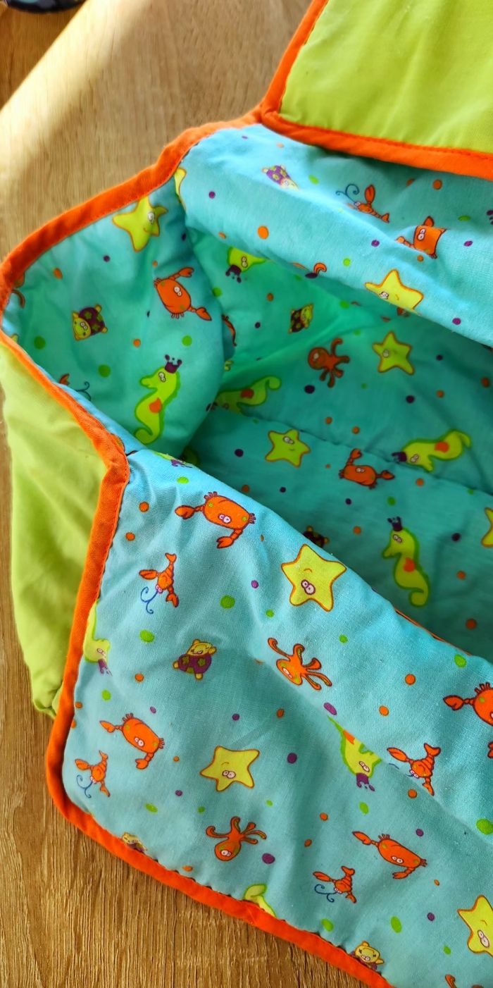 Siège Chariot Bébé Enfant Badabulle Vert Bleu - photo numéro 4