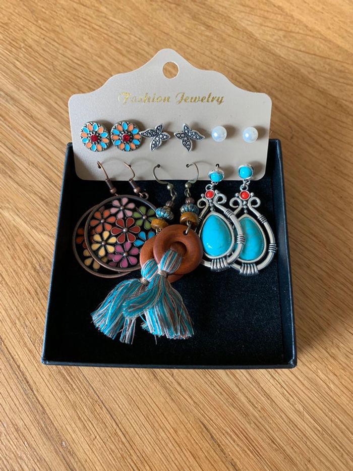 Boucles d’oreilles #lot 🤩