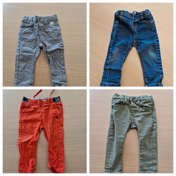 Lot 4 pantalons