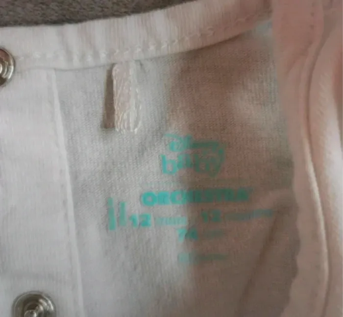 Combishort bébé fille 12 mois Minnie NEUVE - photo numéro 2