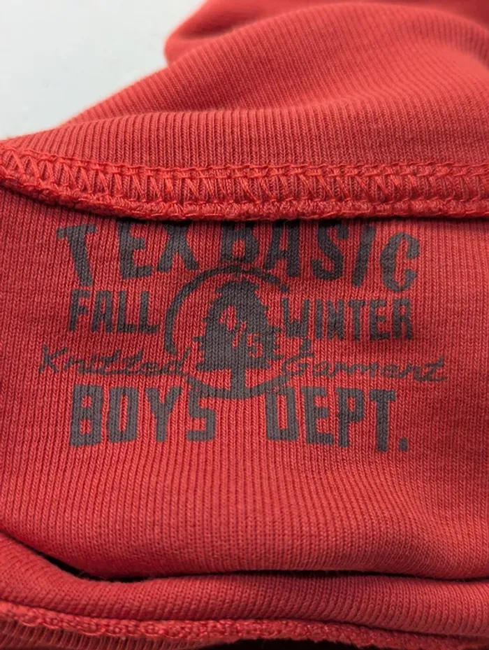 Lot de 3 cols roulés enfant Tex – rouge, gris & bleu marine – taille 4-5 ans - photo numéro 3