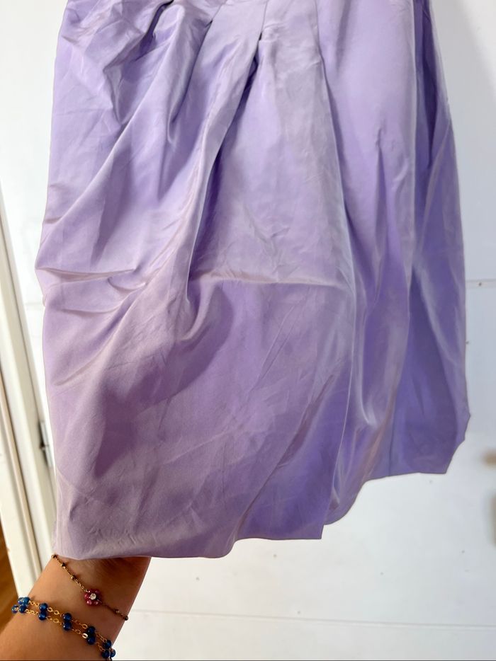 Robe de soirée Zara violette - photo numéro 5