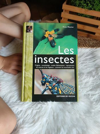 Livre les insectes de Yves Masiac