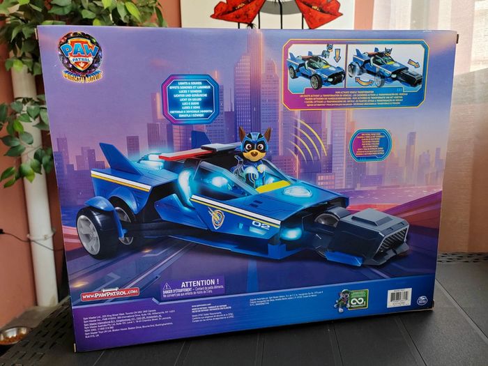 Grande voiture de Police - La Pat Patrouille, Chase - Paw patrol ( 40cm ) - photo numéro 3