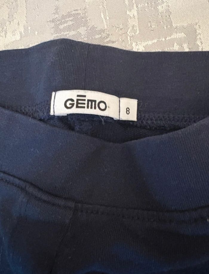 Legging fille Gémo 8 ans bleu marine neuf - photo numéro 3