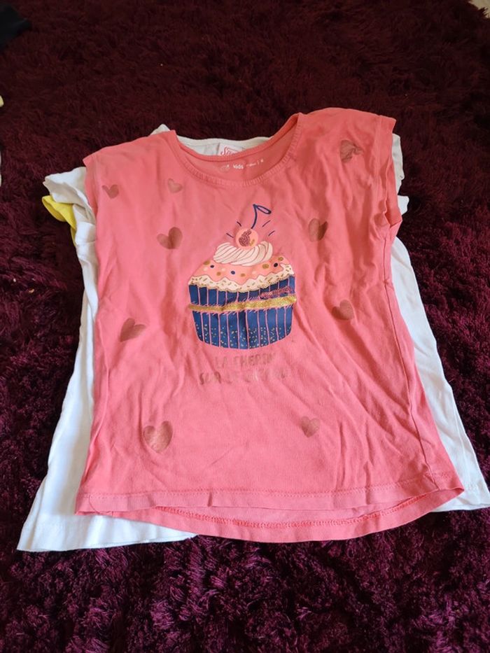 Lots de 4 Tee-shirt - photo numéro 4