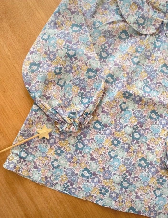 Blouse en Liberty Michelle 18 mois - photo numéro 2