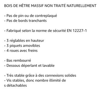 Parc bébé WALDIN en pin massif