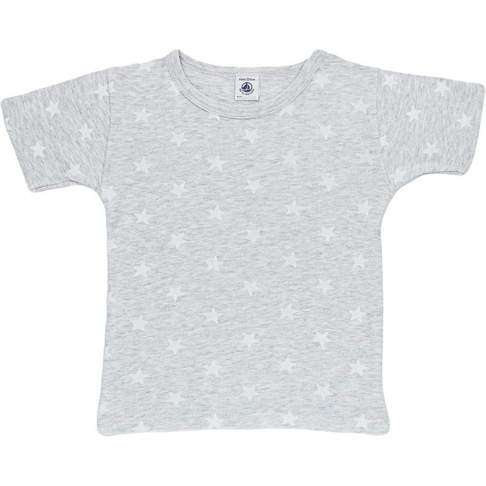 T-Shirt à manches courtes 4 ans en coton Petit Bateau