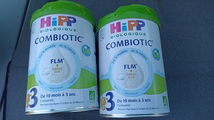 Lait en poudre 3eme âge hipp biologique combiotic