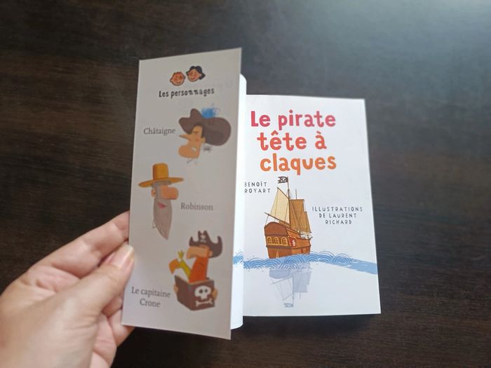 Livre LE PIRATE TÊTE À CLAQUES - photo numéro 2