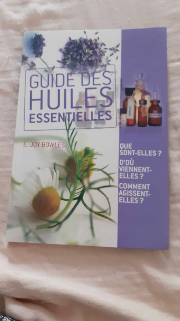 guide des huiles  essentielles