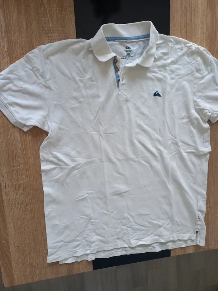 Polo blanc XXL - photo numéro 2