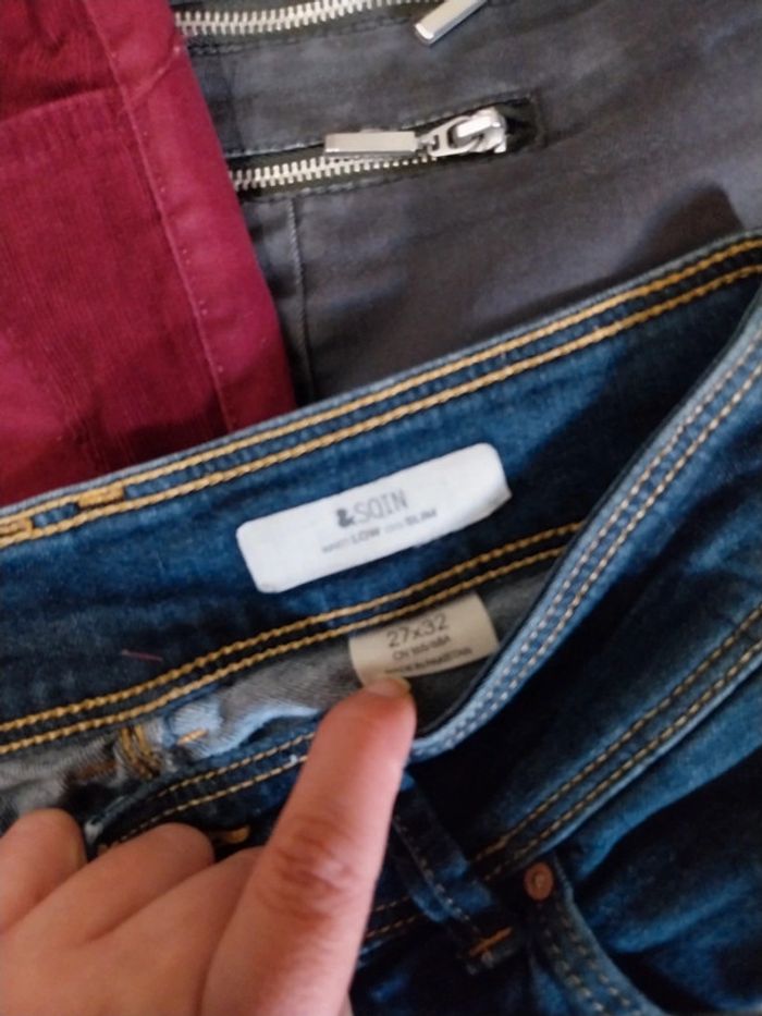 Lot 3 pantalons taille M - photo numéro 3