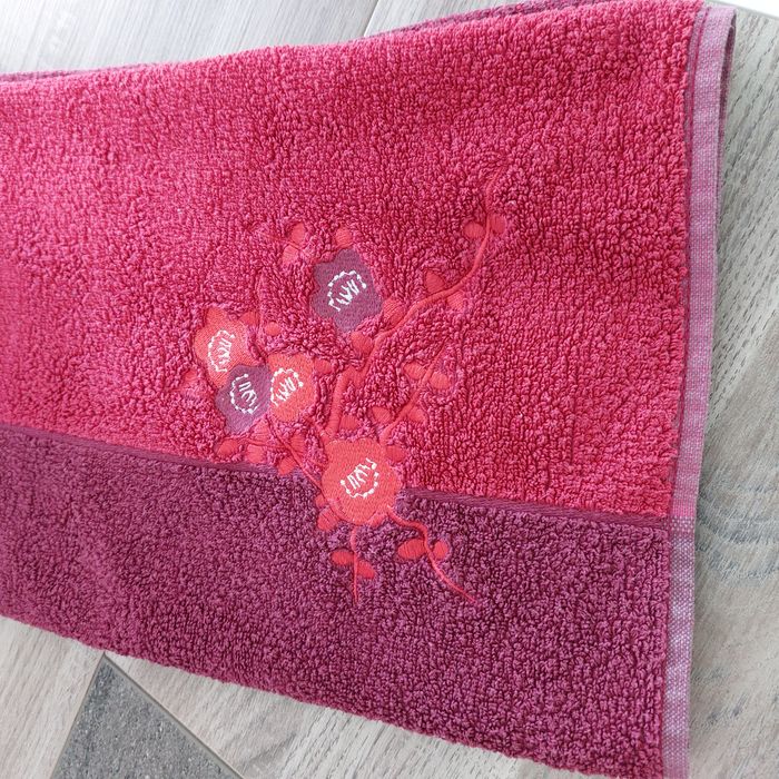 Lot serviettes tapis bain - photo numéro 3