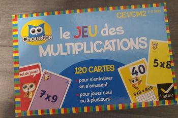 Jeux de multiplications