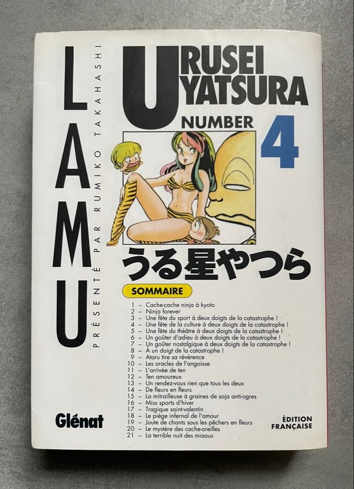 Livre Urusei Yatsura tome 4