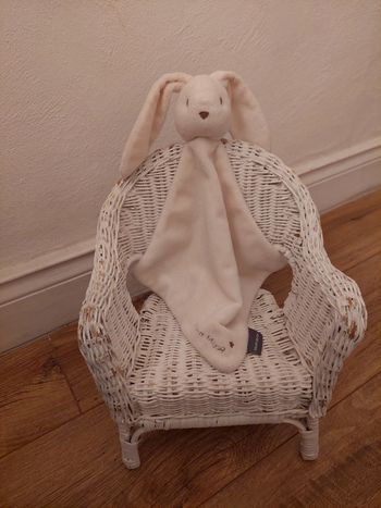 Doudou mouchoir lapin Sergent Major