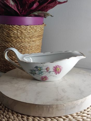 Saucière porcelaine de luxe