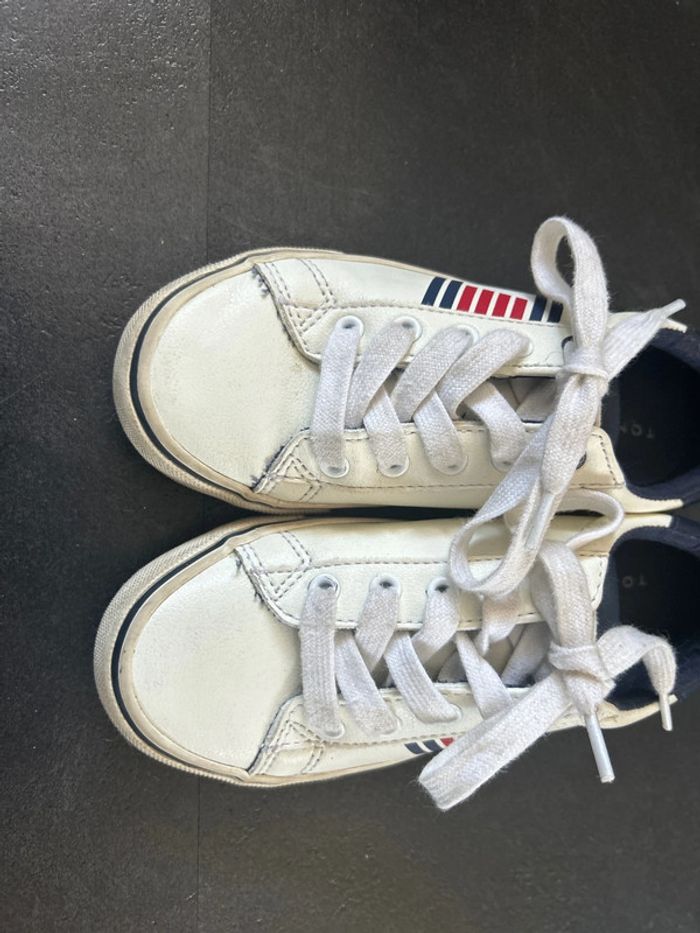 Basket en cuir garçon Tommy Hilfiger - photo numéro 2