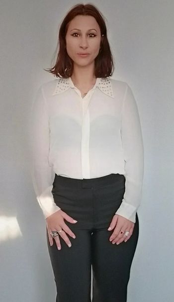 Chemisier chic col piques Zara