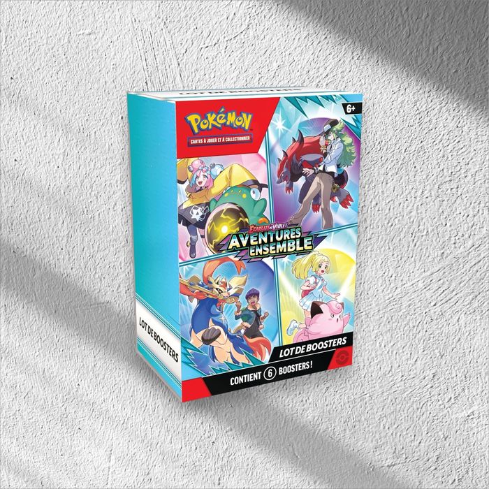 Pokémon 🇫🇷 Lot x6 Boosters EV09 | Aventures Ensemble | Bundle [Scellé]