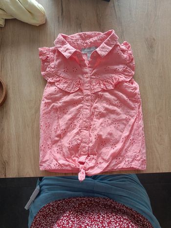Chemise rose 18-24 cm