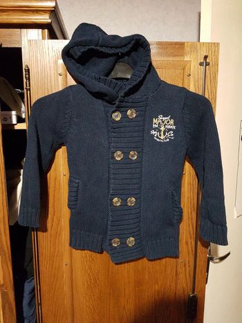 Gilet à  capuche  sergent major  6 ans