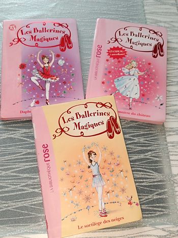 Lot de 3 livres 🩷Les ballerines magiques🩷