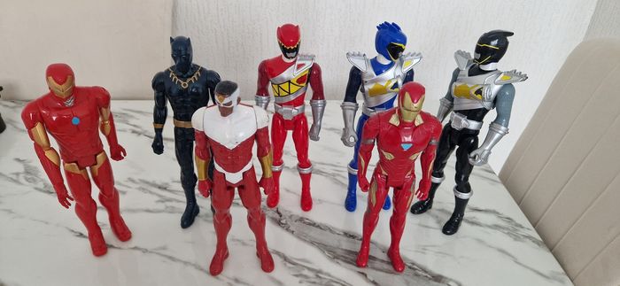 Lot grandes figurines héros - photo numéro 2