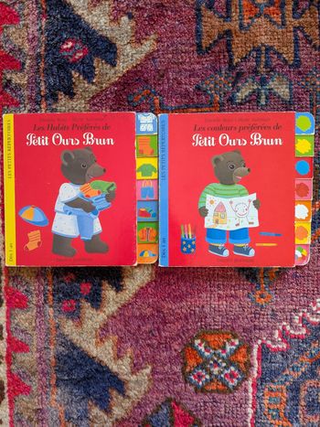 Lot de 2 Petit Ours Brun