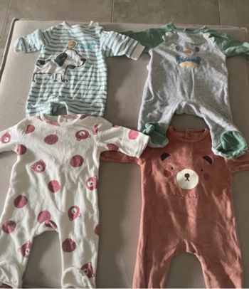 Lot pyjama 3 mois