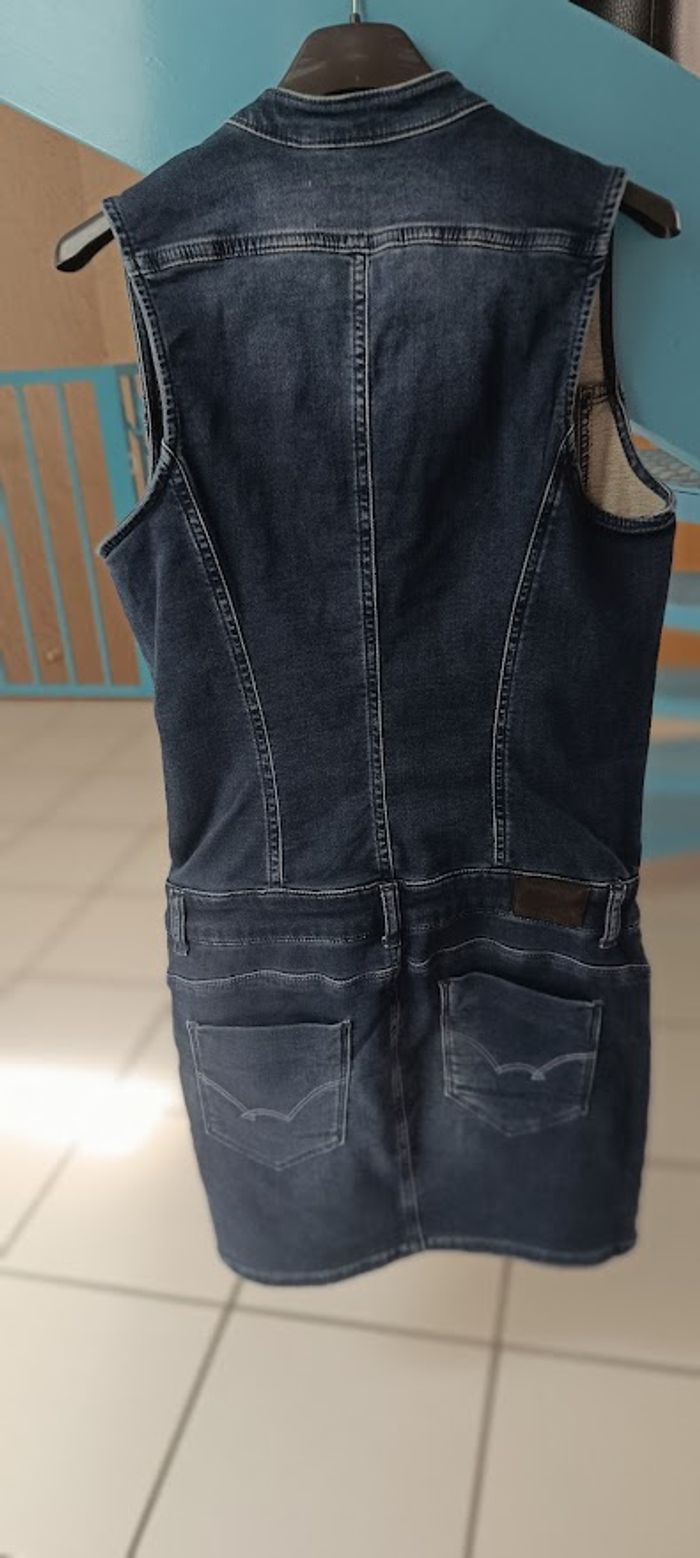 Robe en jeans Kaporal Taille 36 NEUVE avec étiquette - photo numéro 2