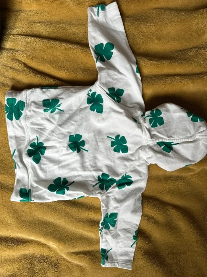 Sweat léger en coton avec capuche Petit Bateau 6 mois - photo numéro 6